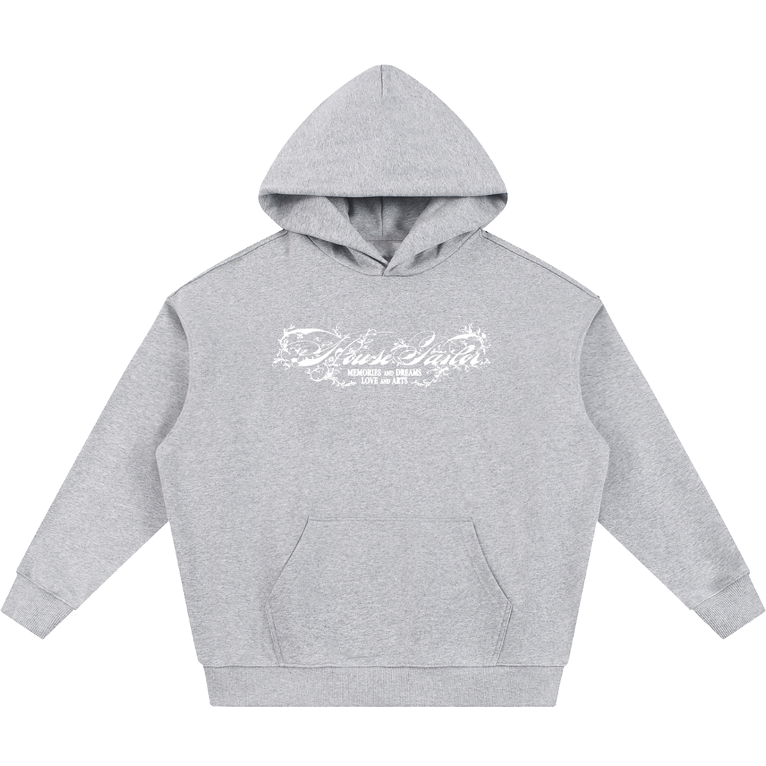 FLOWER HOODIE GRAY