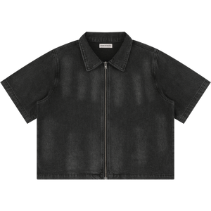 DENIM TEE BLACK