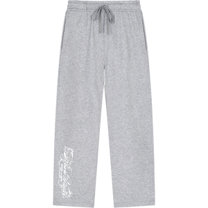FLOWER SWEATPANTS GRAY